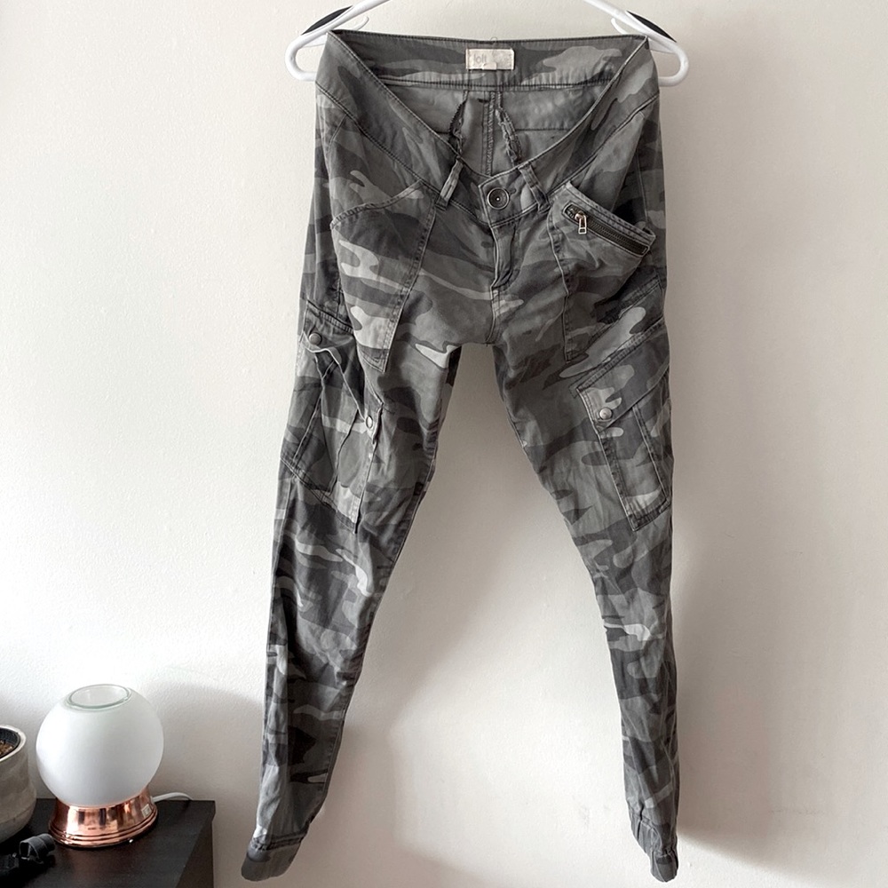 Camo cargo pants